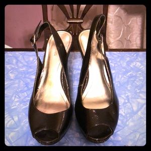 Style and Co black pumps.